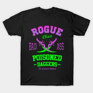 Rogue WoW Daggers Gamer T-Shirt